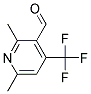 2,6-DIMETHYL-4-TRIFLUOROMETHYL-PYRIDINE-3-CARBALDEHYDE Struktur