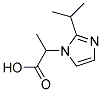 2-(2-ISOPROPYL-IMIDAZOL-1-YL)-PROPIONIC ACID Struktur