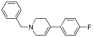 1-BENZYL-4-(4-FLUORO-PHENYL)-1,2,3,6-TETRAHYDRO-PYRIDINE Struktur