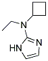 1-METHYL-2-CYCLOBUTYLMETHYLAMINO-IMIDAZOLE Struktur