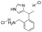 2-[1-(1H-IMIDAZOL-4-YL)-ETHYL]-BENZYLAMINE 2HCL Struktur