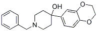 1-BENZYL-4-(2,3-DIHYDRO-BENZO[1,4]DIOXIN-6-YL)-PIPERIDIN-4-OL Struktur