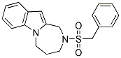 2-(BENZYLSULFONYL)-2,3,4,5-TETRAHYDRO-1H-[1,4]DIAZEPINO[1,2-A]INDOLE Struktur