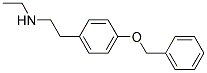 [2-(4-BENZYLOXY-PHENYL)-ETHYL]-ETHYL-AMINE Struktur