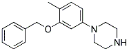 1-(3-BENZYLOXY-4-METHYL-PHENYL)-PIPERAZINE Struktur