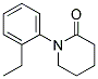 1-(2-ETHYL-PHENYL)-PIPERIDIN-2-ONE Struktur