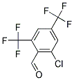 2,4-BIS(TRIFLUOROMETHYL)-6-CHLOROBENZALDEHYDE Structure