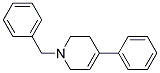 1-BENZYL-4-PHENYL-1,2,3,6-TETRAHYDRO-PYRIDINE Struktur