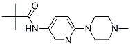 2,2-DIMETHYL-N-[6-(4-METHYL-PIPERAZIN-1-YL)-PYRIDIN-3-YL]-PROPIONAMIDE Struktur