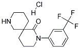 2-(3-(TRIFLUOROMETHYL)PHENYL)-2,8-DIAZASPIRO[5.5]UNDECAN-1-ONE HYDROCHLORIDE Struktur