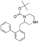 2-BIPHENYL-2-YLMETHYL-PIPERAZINE-1-CARBOXYLIC ACID TERT-BUTYL ESTER Struktur