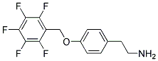 2-(4-PENTAFLUOROPHENYLMETHOXY-PHENYL)-ETHYLAMINE Struktur