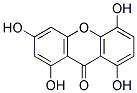 1,3,5,8-TETRAHYDROXYXANTHONE Struktur