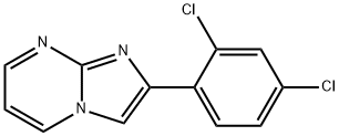 2-(2,4-DICHLOROPHENYL)IMIDAZO[1,2-A]PYRIMIDINE Struktur