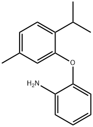 2-(2-ISOPROPYL-5-METHYLPHENOXY)ANILINE Struktur