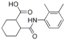 2-(2,3-DIMETHYL-PHENYLCARBAMOYL)-CYCLOHEXANECARBOXYLIC ACID Struktur