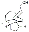 [1S-(1alpha,3abeta,4alpha,8abeta)]-2-(decahydro-4,8,8-trimethyl-1,4-methanoazulen-9-ylidene)ethanol Struktur