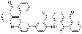 10-(9-oxo-9H-naphth[3,2,1-kl]acridin-2-yl)naphth[2,3-c]acridine-5,8,14(13H)-trione Struktur