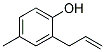 2-allyl-p-cresol  Struktur