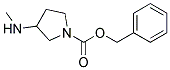 1-Cbz-3-methylamino-pyrrolidine  Struktur