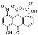 1,5-Dihydroxy-4,5-Dinitro Anthraquinone Struktur