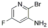 2-Bromo-3-Amino-5-Fluoro-Pyridine Struktur