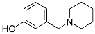 1-(3-Hydroxybenzyl)Piperidine Struktur