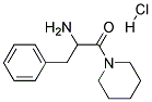 1-(2-Amino-3-phenyl-1-oxopropyl)piperidine hydrochloride Struktur