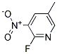 2-Fluoro-5-methyl-3-nitropyridine Struktur