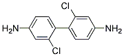 2,2'-dichloro-4,4'-biphenyldiamine Struktur