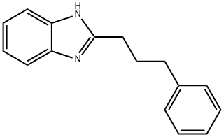 2-(3-phenylpropyl)-1H-benzimidazole Struktur