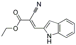 2-Cyano-3-(1H-indol-2-yl)-acrylicacidethylester Struktur