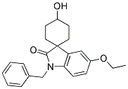 1'-BENZYL-5'-ETHOXY-4-HYDROXYSPIRO[CYCLOHEXANE-1,3-INDOLINE]-2'-ONE Struktur