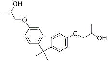 2,2-Bis(P-(Beta-Hydroxypropoxy) Phenyl) Propane Struktur