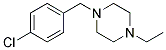 1-(4-Chlorobezyl)-4-Ethylpiperazine Struktur