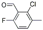 2-Chloro-6-fluoro-3-methylbenzaldehyde, 97+% Struktur