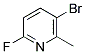 2-Fluoro-5-bromo-6-methyl pyridine Struktur