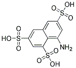 1-Naphtylamine-3,6,8-trisulfonicacid Struktur