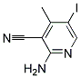 2-AMINO-3-CYANO-5-IODO-4-PICOLINE Struktur