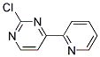 2-Chloro-4-pyridin-2-yl-pyrimidine Struktur