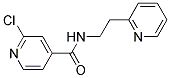 2-Chloro-N-(2-pyridin-2-yl-ethyl)-isonicotinamide Struktur