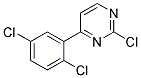 2-Chloro-4-(2,5-dichloro-phenyl)-pyrimidine Struktur