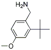 1-(2-tert-butyl-4-methoxyphenyl)methanamine Struktur