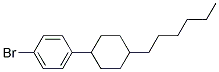 1-BROMO-4-(4'-HEXYLCYCLOHEXYL)BENZENE Struktur