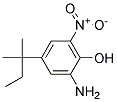 2-Amino-4-t-amyl-6-nitrophenol Struktur