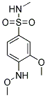 2-Dimethoxy-4(methyl amino sulfonyl) aniline Struktur