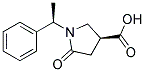 (1'R,3S)-1-(1'-Phenylethyl)-5-oxo-3-pyrrolidinecarboxylic acid Struktur