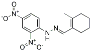 (2-METHYL-1-CYCLOHEXENYL)FORMALDEHYDE2,4-DINITROPHENYLHYDRAZONE Struktur