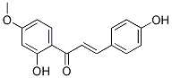 1-(2-HYDROXY-4-METHOXYPHENYL)-3-(P-HYDROXYPHENYL)-2-PROPEN-1-ONE Struktur