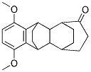 1,4-DIMETHOXY-5,5A,6,8,9,10,10A,11-OCTAHYDRO-5,11:6,10-DIETHANOCYCLOHEPTA(B)NAPHTHALEN-7-ONE Struktur